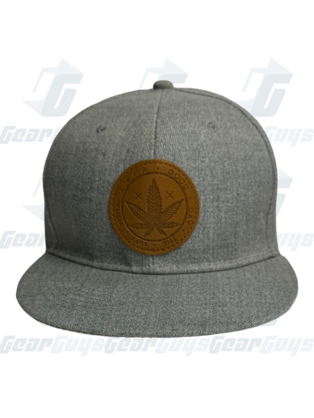 Today Is A Good Day 1977 Weed 420 Grey Snapback Hat NEW
